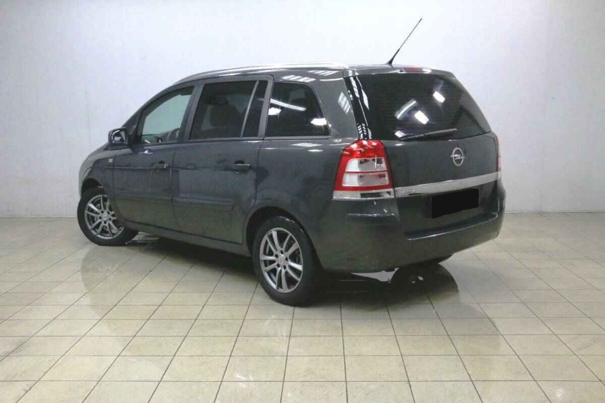 Opel Zafira, B Рестайлинг