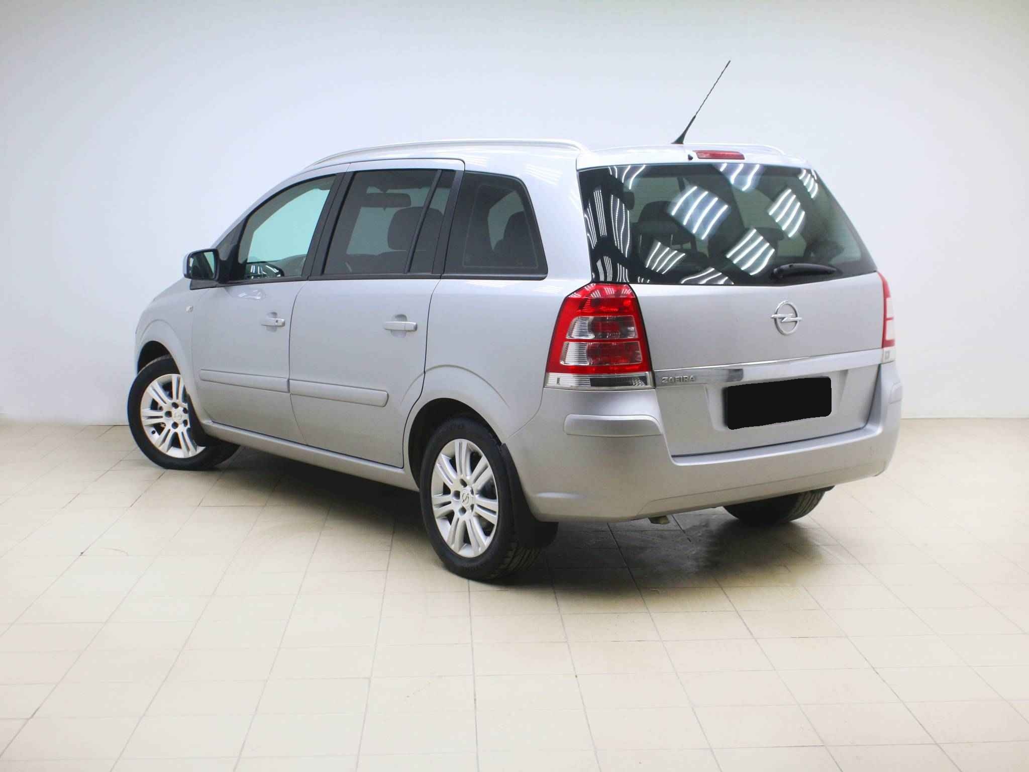 Opel Zafira, B Рестайлинг