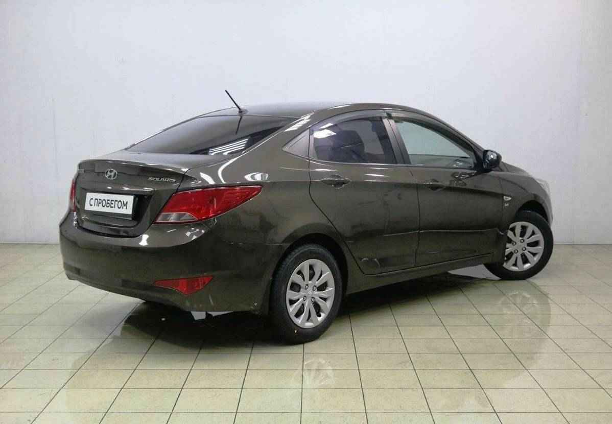 Hyundai Solaris, I Рестайлинг